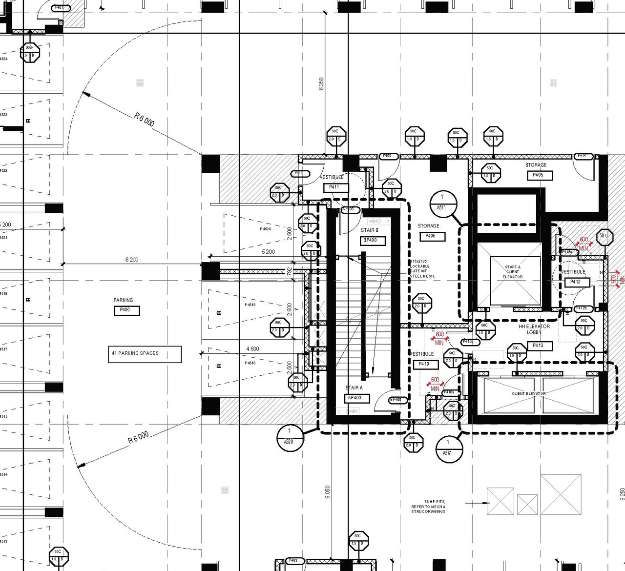 Construction site plan for project from page 47 of the file '2025-08-05 - UDRP Report - D07-12-25-0038'