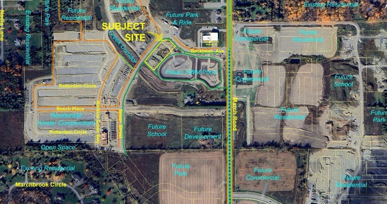 Construction site plan for project from page 10 of the file '2025-03-27 - Urban Design Brief - D07-12-25-0039'