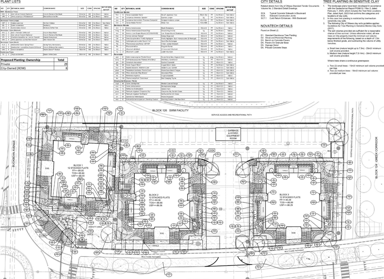 Construction site plan for project from page 24 of the file '2025-03-27 - Urban Design Brief - D07-12-25-0039'