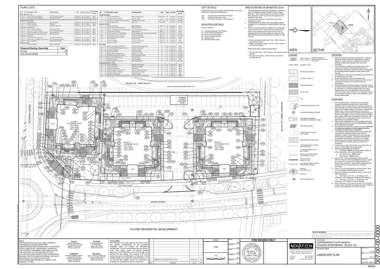 Construction site plan for project from page 24 of the file '2025-03-27 - Urban Design Brief - D07-12-25-0039'