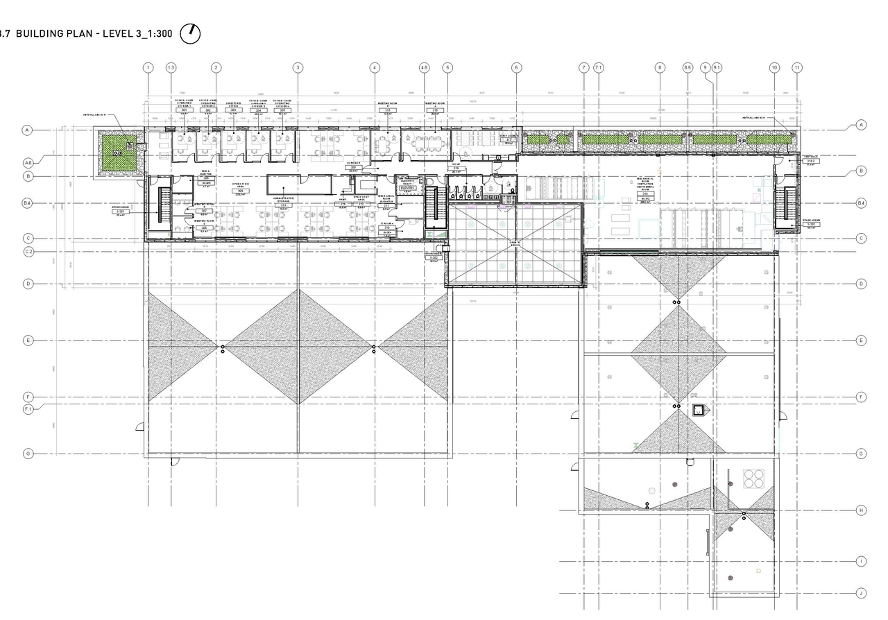 Floor plan for project from page 24 of the file '2025-03-28 - Design Brief - D07-12-25-0040'