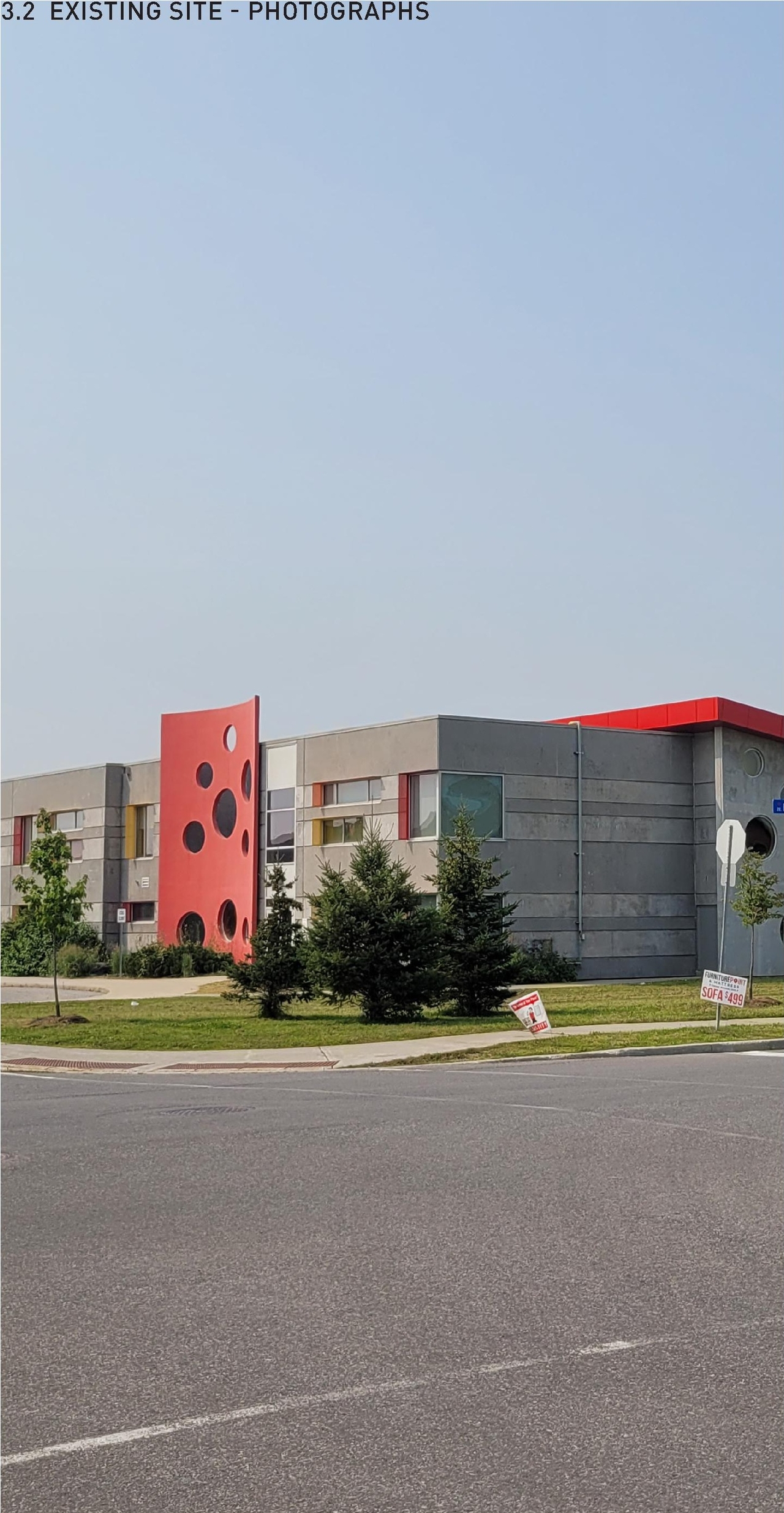 Rendering of building from page 13 of the file '2025-06-20 - Urban Design Brief - D07-12-25-0045'