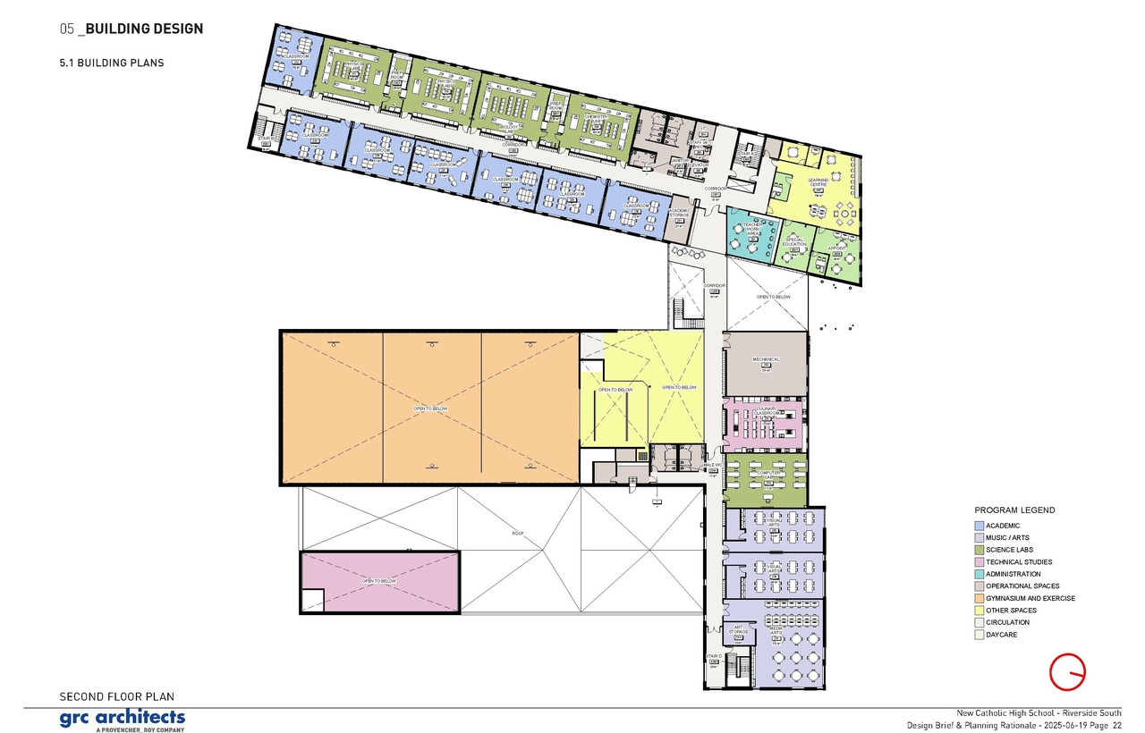 Floor plan for project from page 22 of the file '2025-06-20 - Urban Design Brief - D07-12-25-0045'