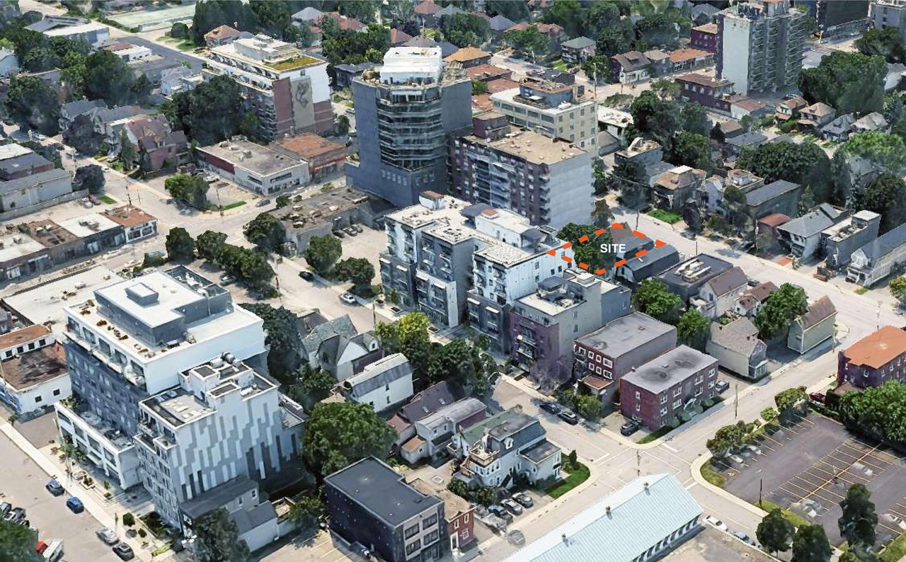 Rendering of building from page 14 of the file '2026-01-08 - Design Brief - D02-02-25-0026 & D07-12-25-0053'