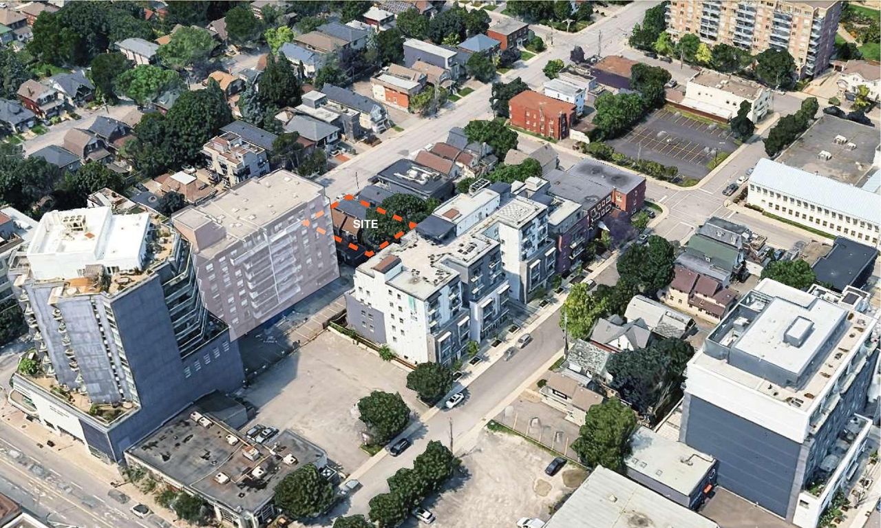 Rendering of building from page 15 of the file '2026-01-08 - Design Brief - D02-02-25-0026 & D07-12-25-0053'