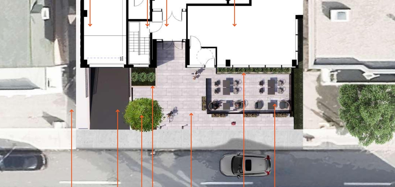 Construction site plan for project from page 30 of the file '2026-01-08 - Design Brief - D02-02-25-0026 & D07-12-25-0053'