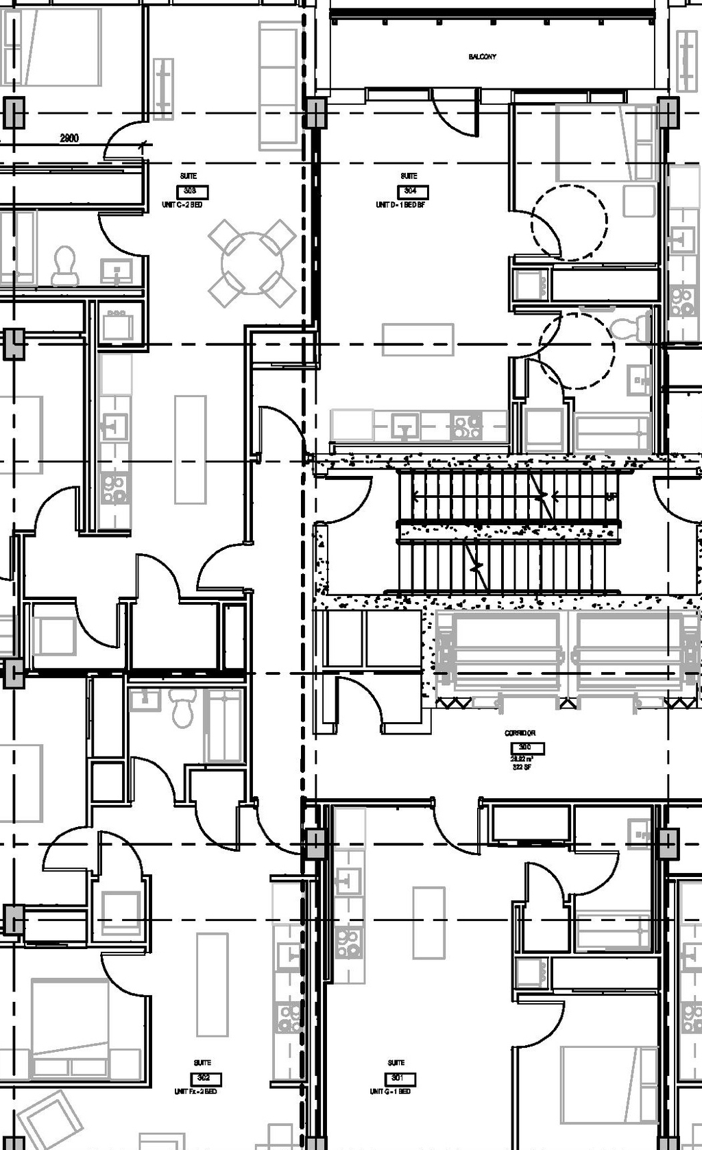 Floor plan for project from page 38 of the file '2026-01-08 - Design Brief - D02-02-25-0026 & D07-12-25-0053'
