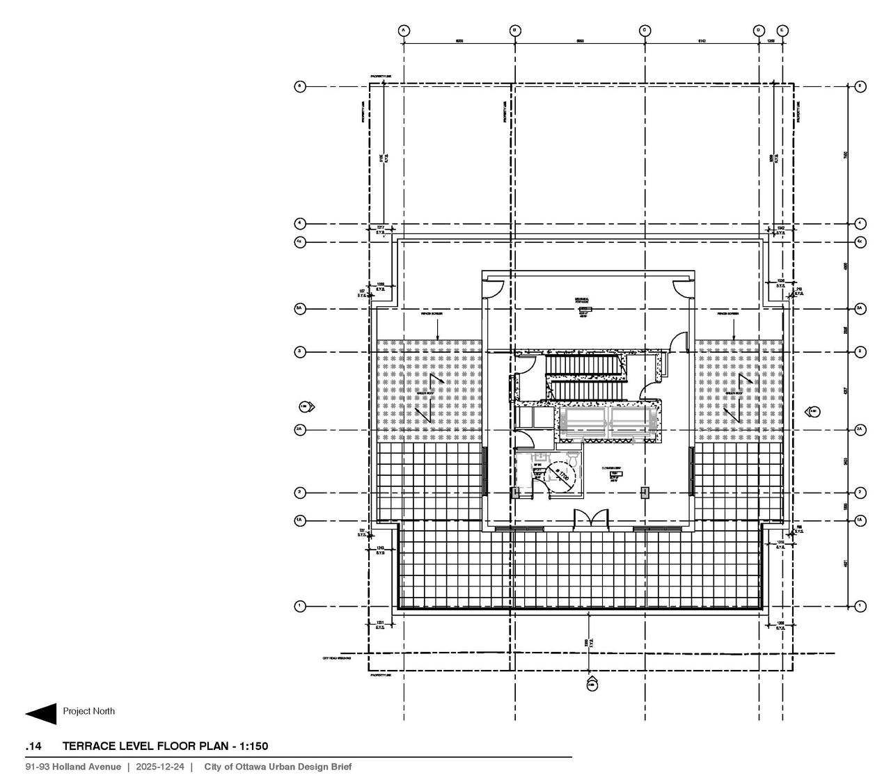 Floor plan for project from page 45 of the file '2026-01-08 - Design Brief - D02-02-25-0026 & D07-12-25-0053'