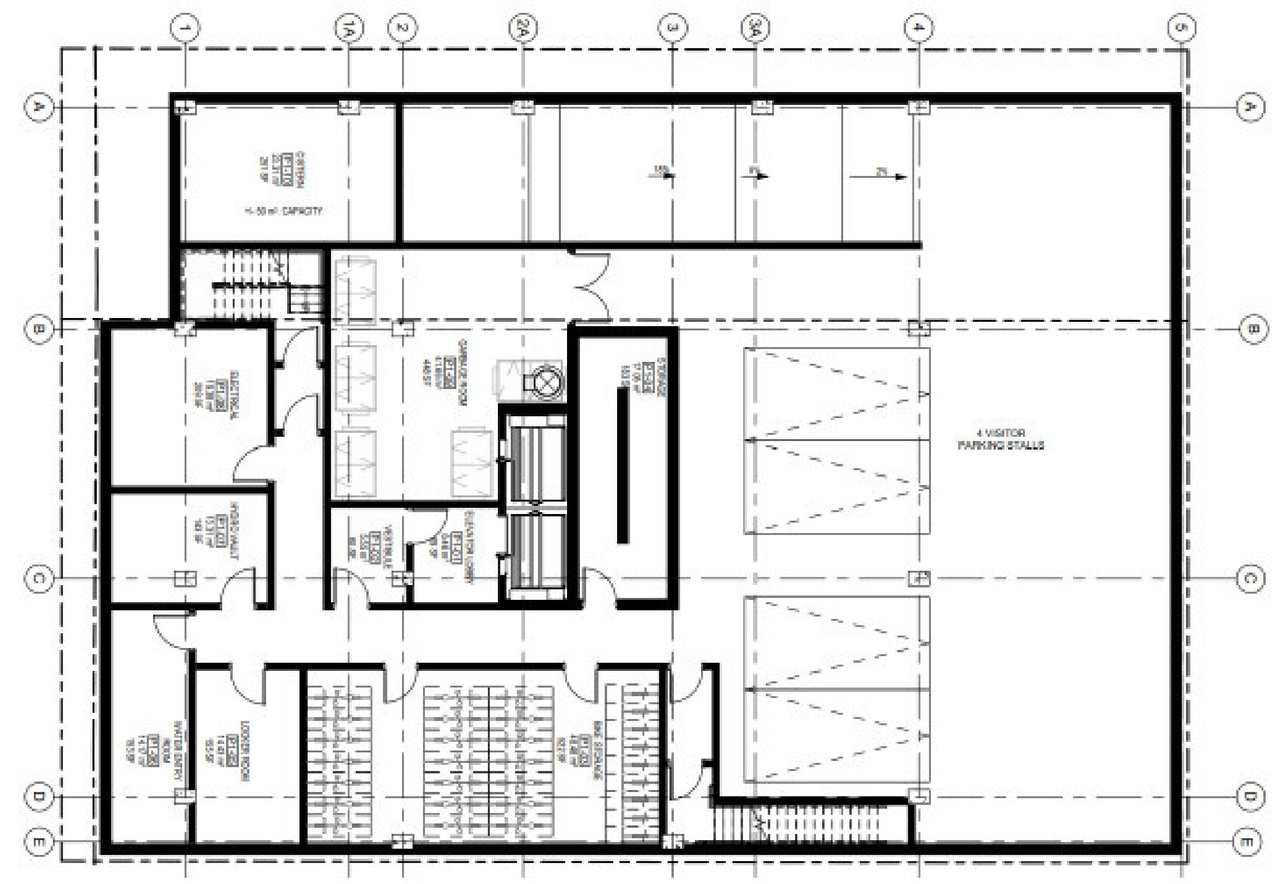Floor plan for project from page 32 of the file '2025-04-24 - Design Brief - D07-12-25-0053'