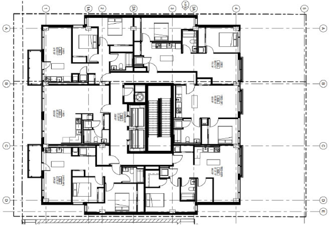 Floor plan for project from page 41 of the file '2025-04-24 - Design Brief - D07-12-25-0053'
