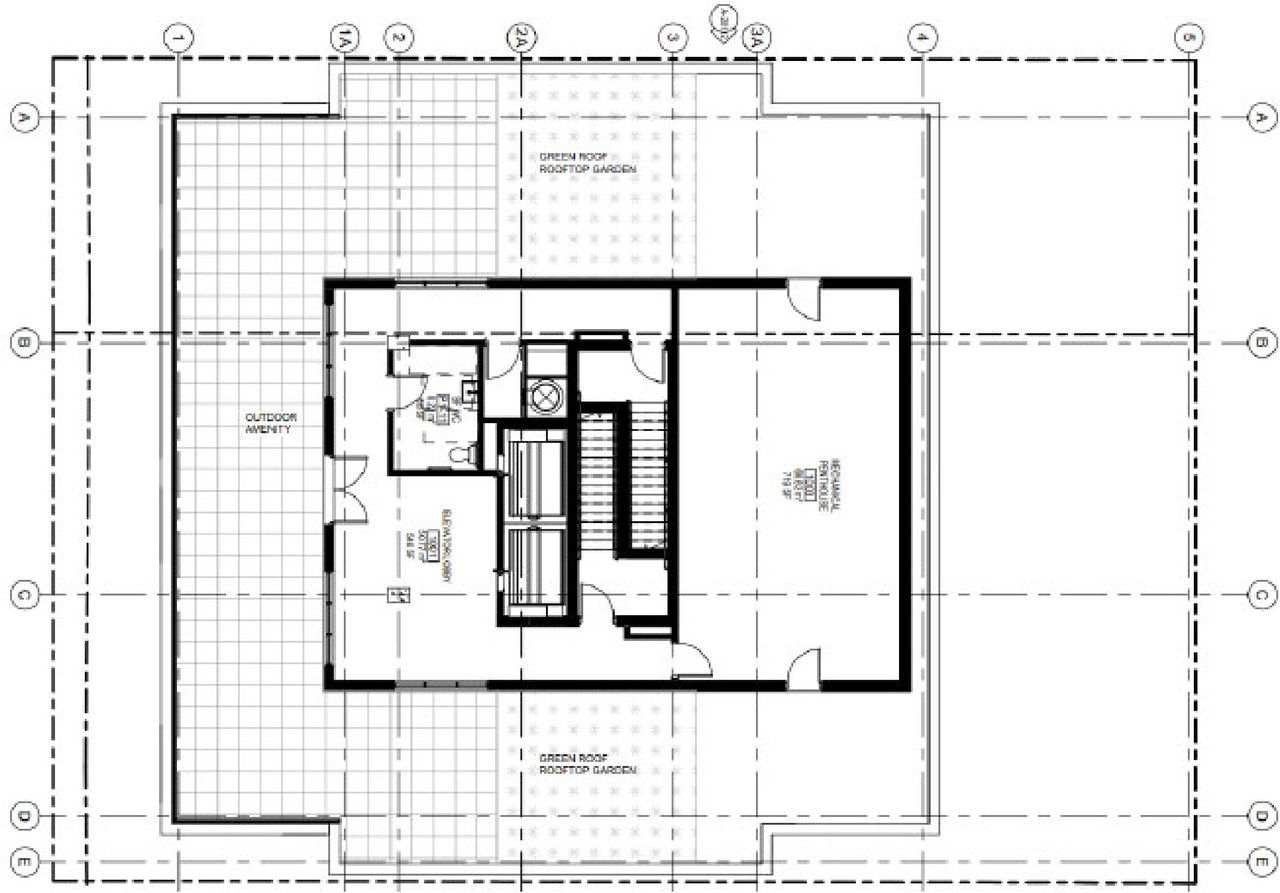 Floor plan for project from page 42 of the file '2025-04-24 - Design Brief - D07-12-25-0053'