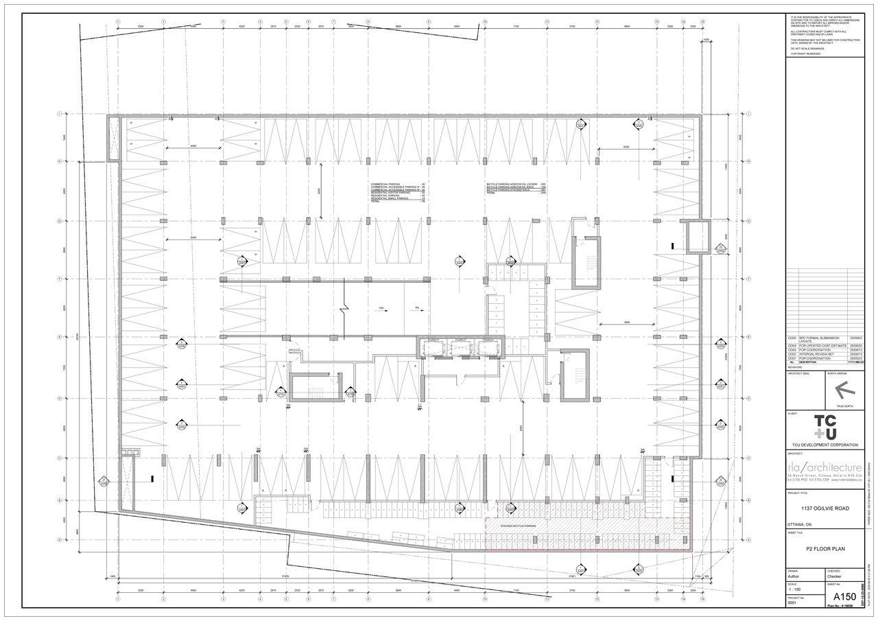 Floor plan for project from page 1 of the file '2025-09-05 - P2 Floor Plan - D07-12-25-0054'