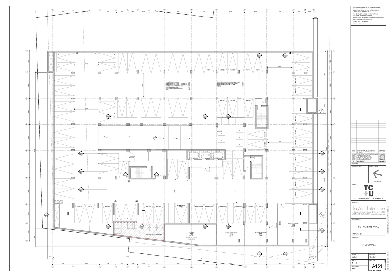 Floor plan for project from page 2 of the file '2025-09-05 - P2 Floor Plan - D07-12-25-0054'