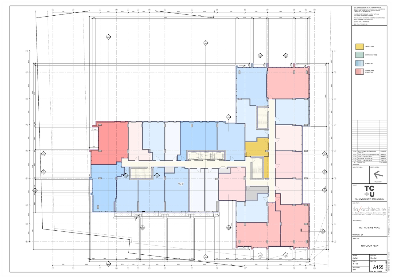 Floor plan for project from page 6 of the file '2025-09-05 - P2 Floor Plan - D07-12-25-0054'
