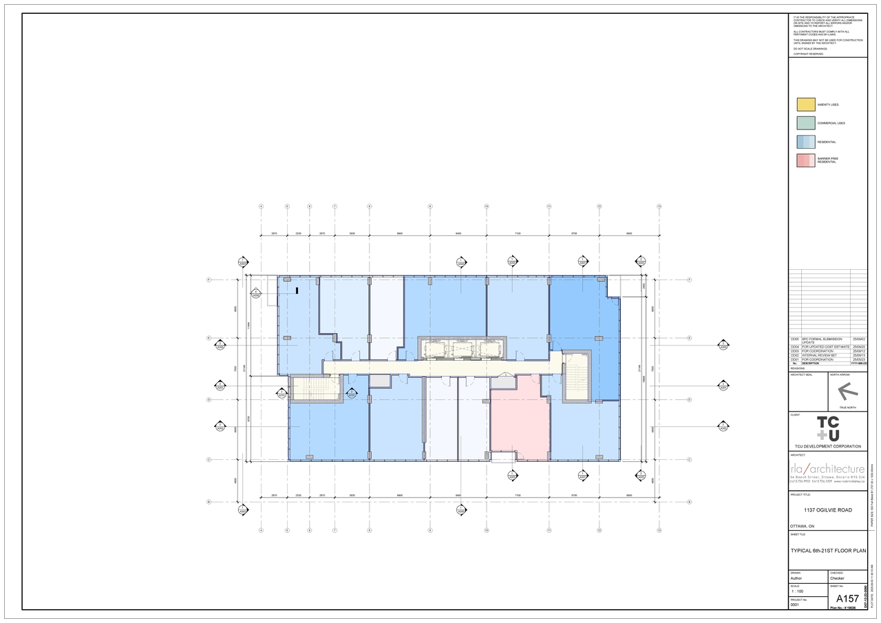 Floor plan for project from page 8 of the file '2025-09-05 - P2 Floor Plan - D07-12-25-0054'