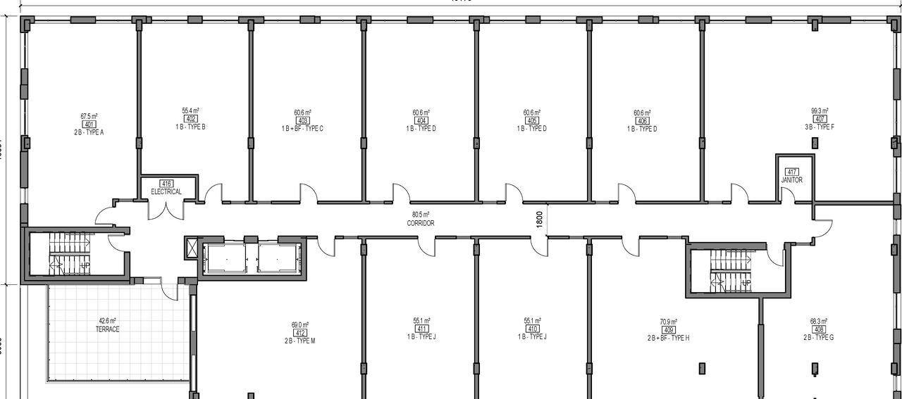 Floor plan for project from page 4 of the file '2025-06-30 - Floor Plans - D07-12-25-0057'