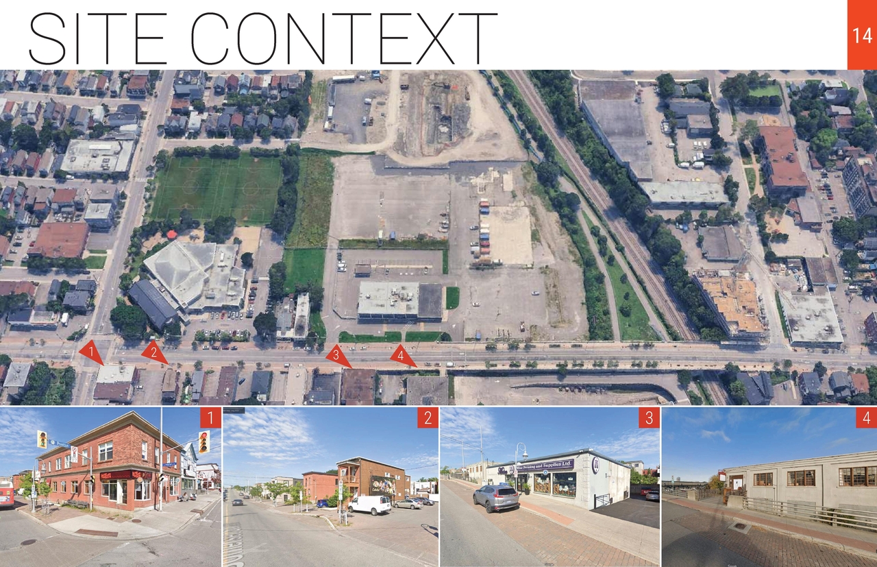 Construction site plan for project from page 18 of the file '2025-04-30 - Urban Design Review Panel Report - D07-12-25-0060'
