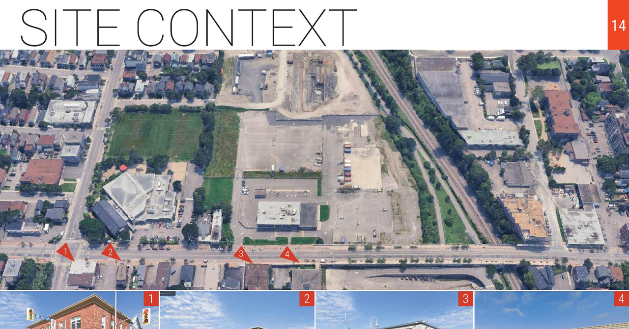 Construction site plan for project from page 18 of the file '2025-04-30 - Urban Design Review Panel Report - D07-12-25-0060'