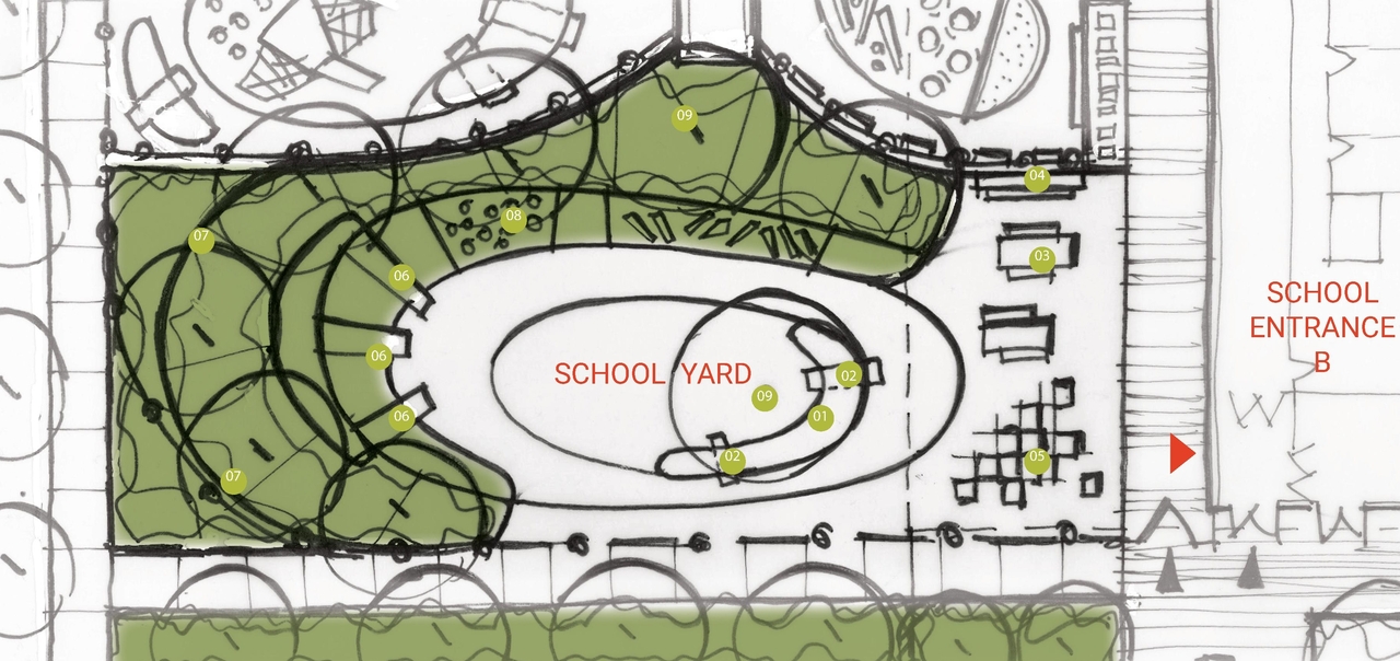 Construction site plan for project from page 71 of the file '2025-04-30 - Urban Design Review Panel Report - D07-12-25-0060'