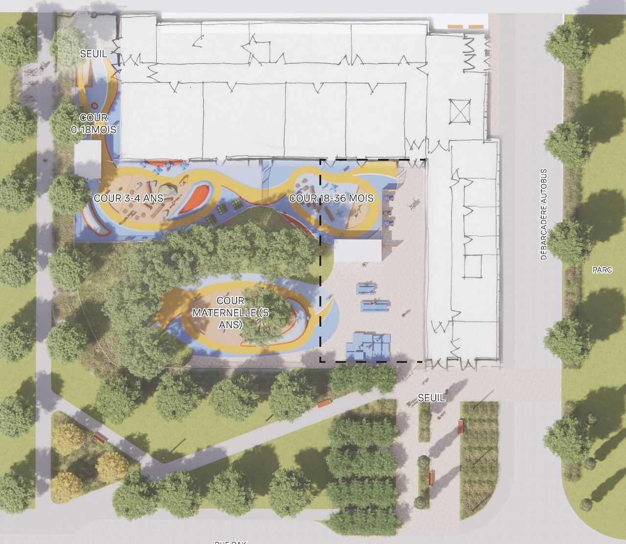 Construction site plan for project from page 73 of the file '2025-04-30 - Urban Design Review Panel Report - D07-12-25-0060'