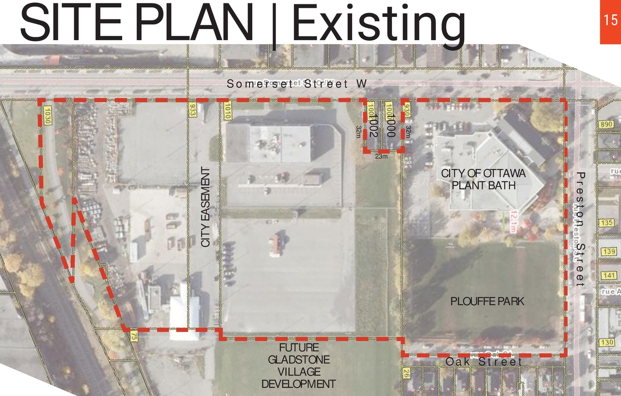 Construction site plan for project from page 15 of the file '2025-04-30 - Urban Design Brief - D07-12-25-0060'