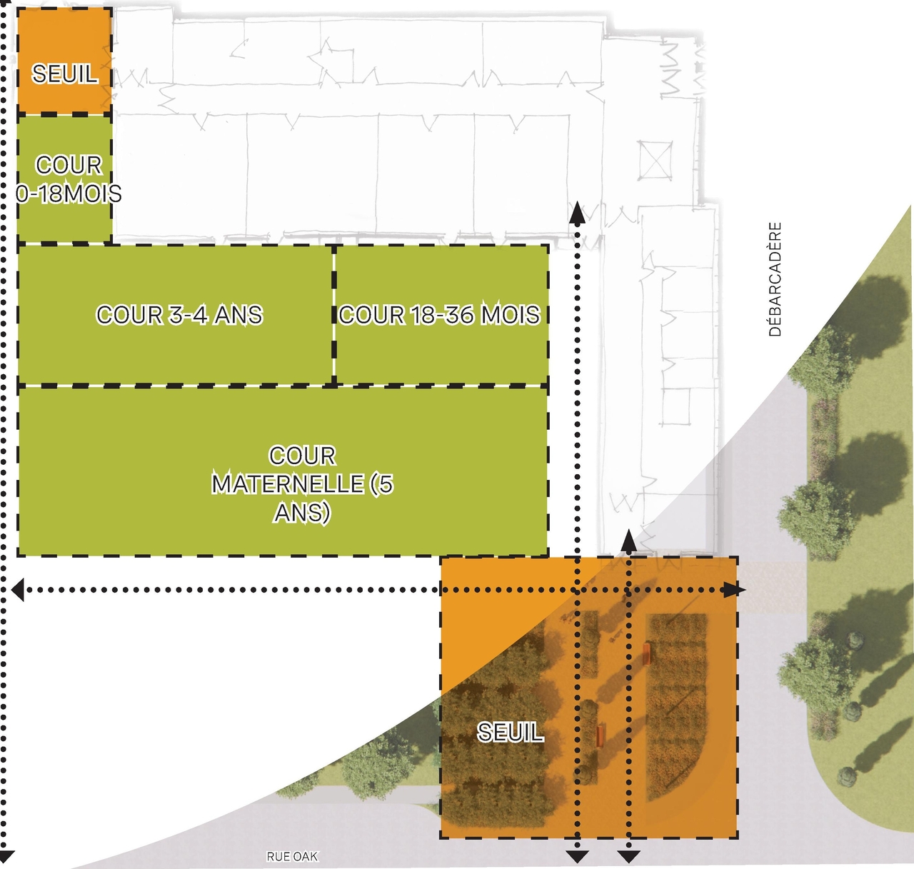 Construction site plan for project from page 73 of the file '2025-04-30 - Urban Design Brief - D07-12-25-0060'