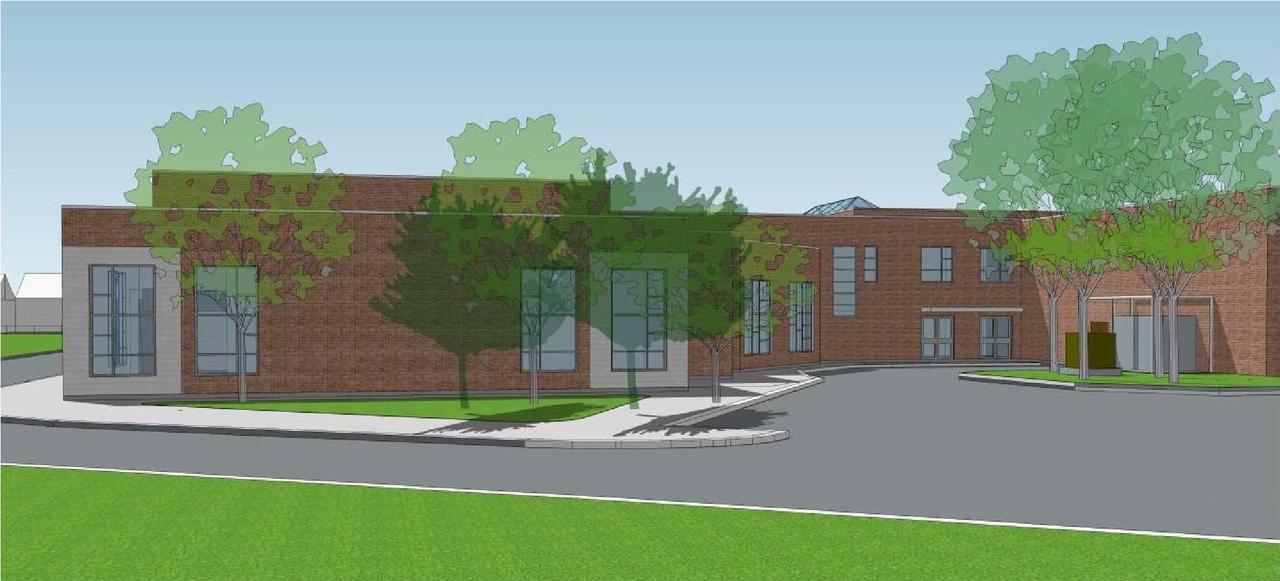 Rendering of building from page 19 of the file '2025-05-05 - Urban Design Brief - D07-12-25-0062'