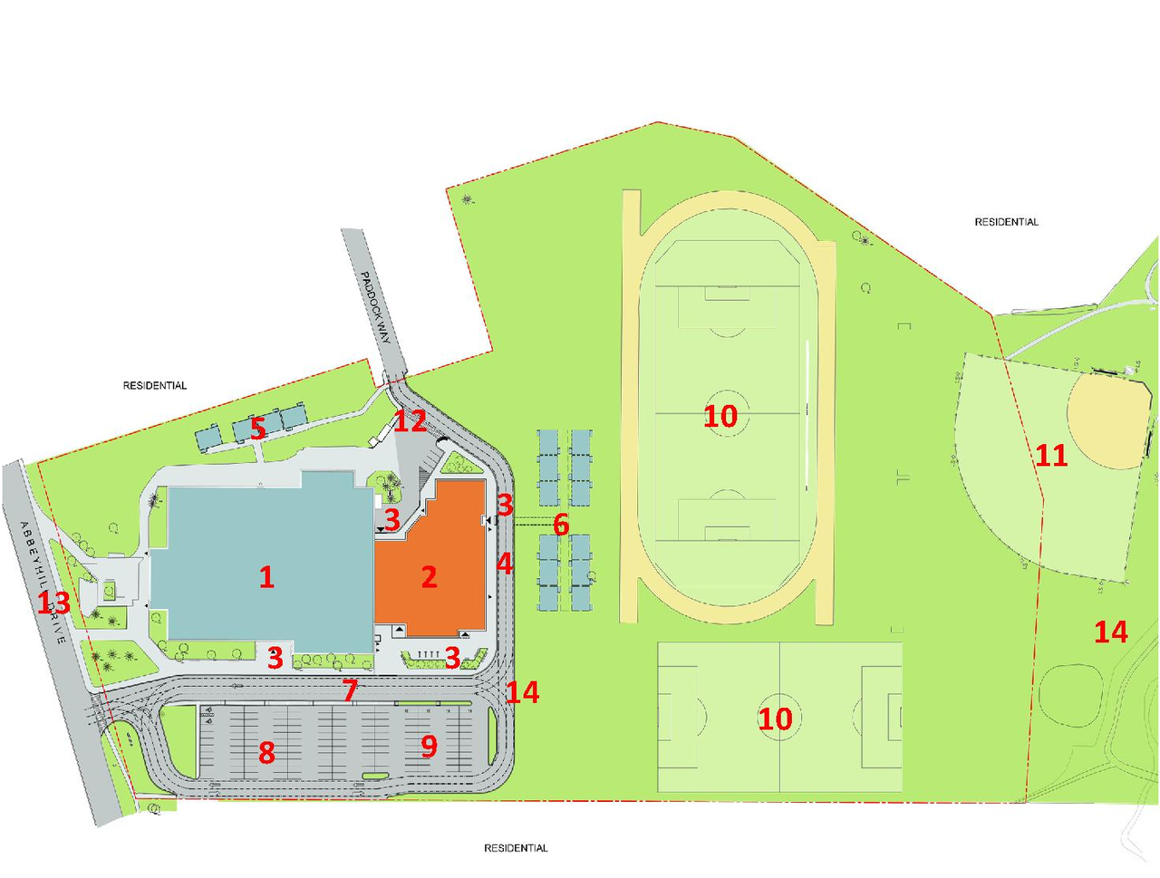 Construction site plan for project from page 13 of the file '2025-09-01 - Urban Design Brief - D07-12-25-0062'