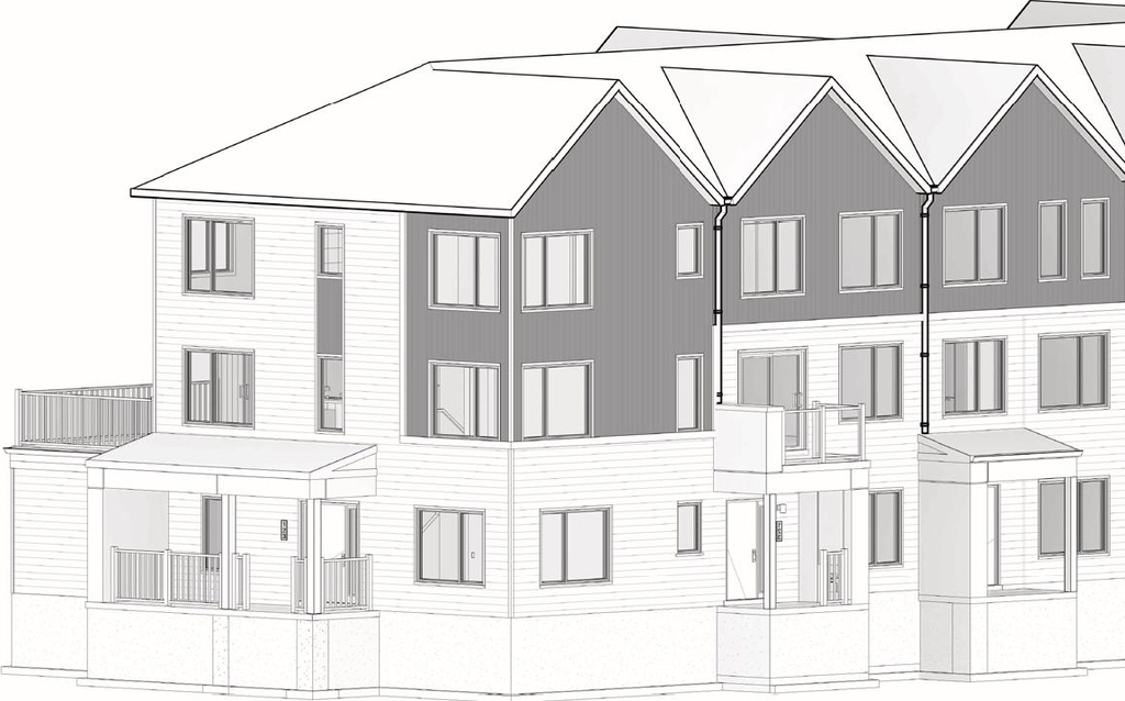 Rendering of building from page 11 of the file '2025-05-07 - Urban Design Brief - D07-12-25-0063'
