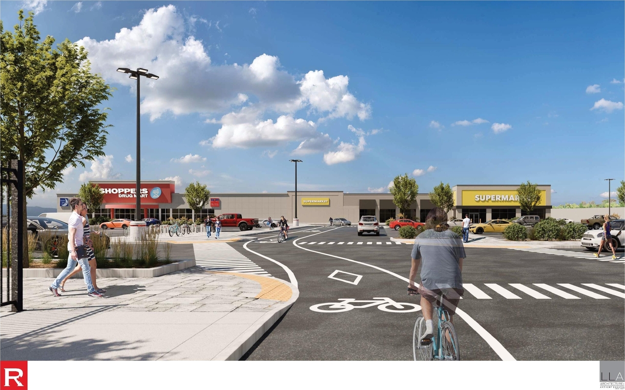Rendering of building from page 2 of the file '2025-05-13 - Urban Design Concept - D07-12-25-0064'