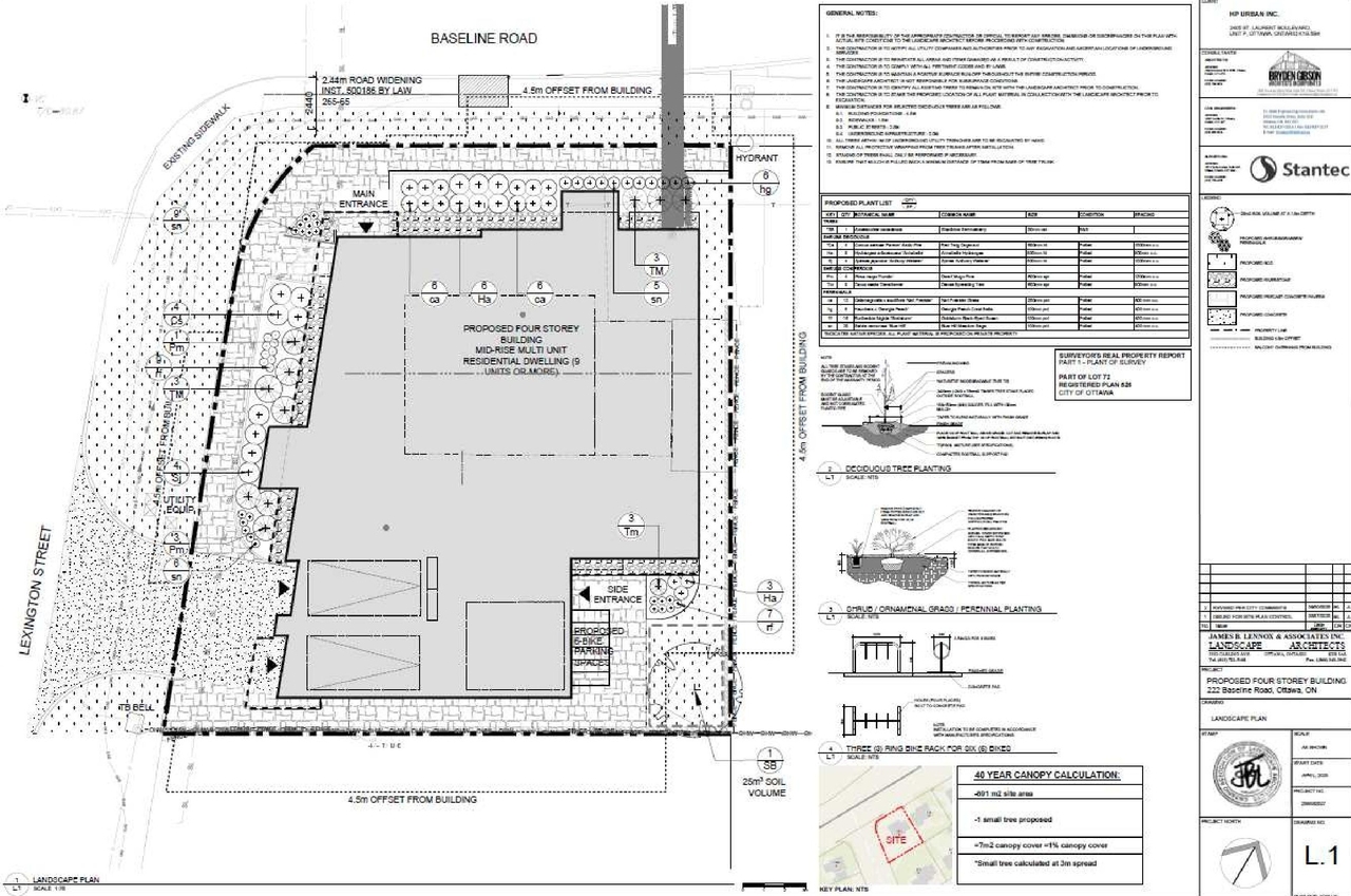 Construction site plan for project from page 22 of the file '2025-11-12 - Cover Letter - Public Consultation Strategy and Urban Design Brief - D07-12-25-0065'