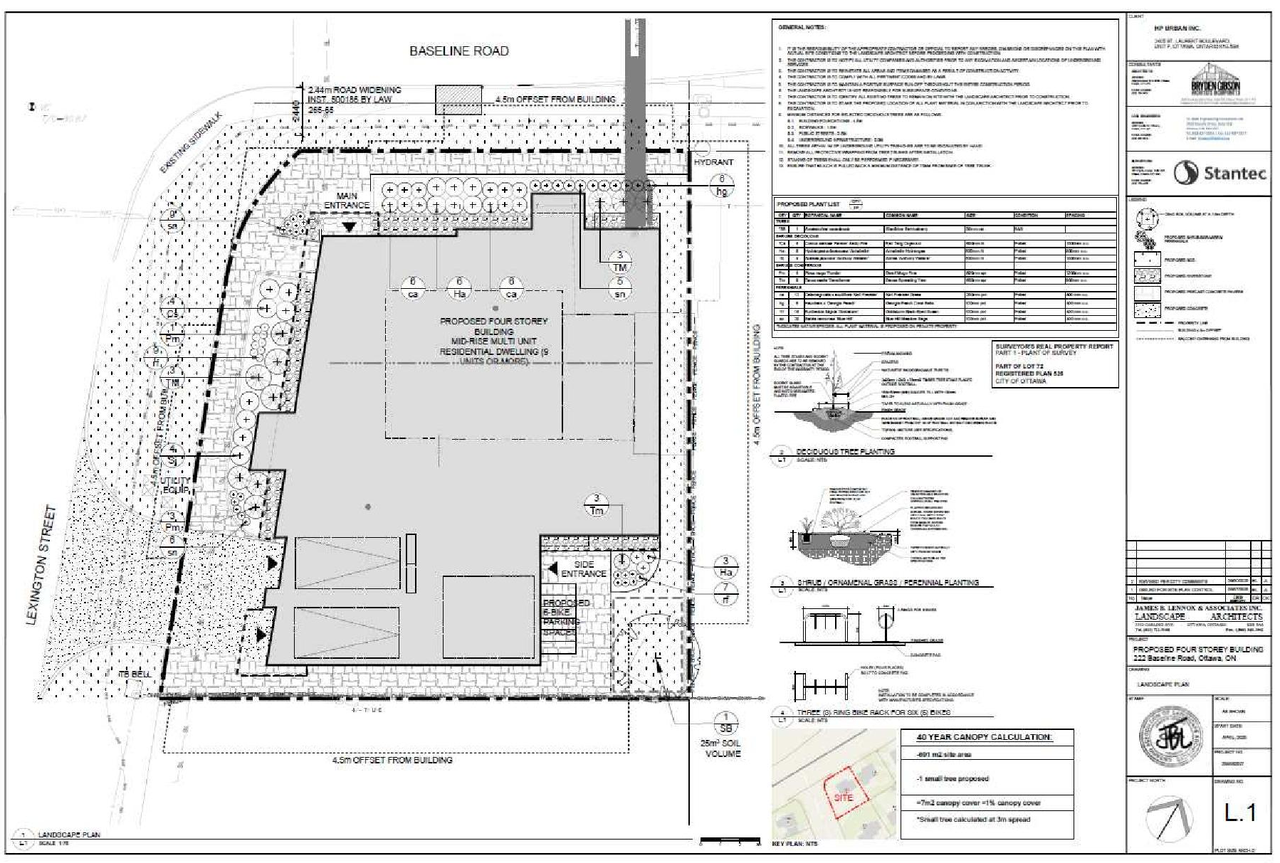 Construction site plan for project from page 22 of the file '2025-11-12 - Cover Letter - Public Consultation Strategy and Urban Design Brief - D07-12-25-0065'