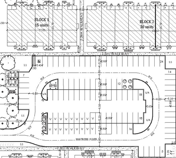 Construction site plan for project from page 14 of the file '2025-05-16 - Urban Design Brief - D07-12-25-0068'