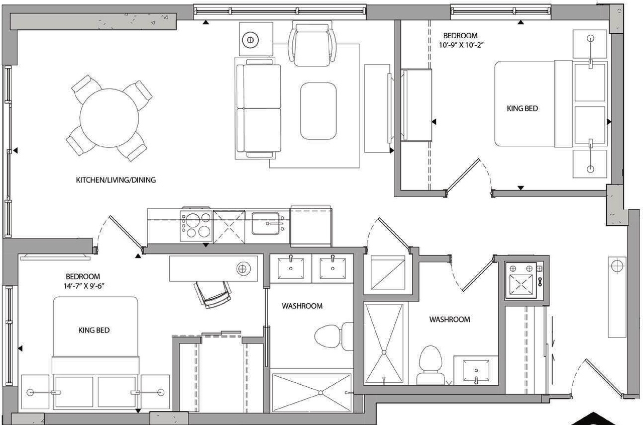Floor plan for project from page 54 of the file '2025-06-02 - Design Brief - D07-12-25-0073'
