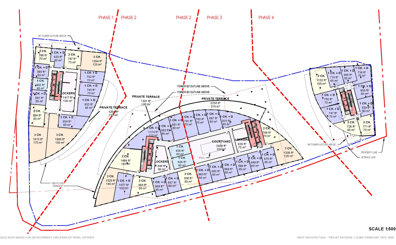 Floor plan for project from page 44 of the file '2026-03-23 - SPA Design Brief - D07-12-25-0073'