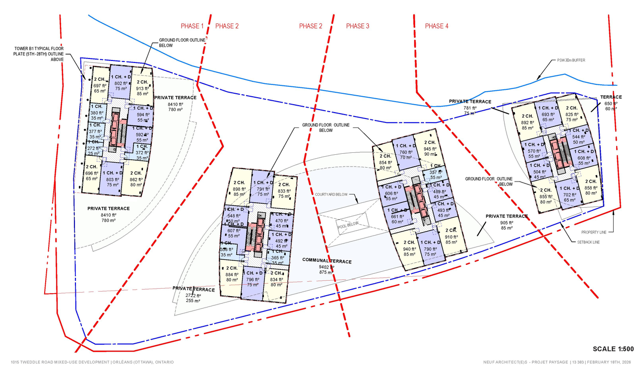 Floor plan for project from page 45 of the file '2026-03-23 - SPA Design Brief - D07-12-25-0073'