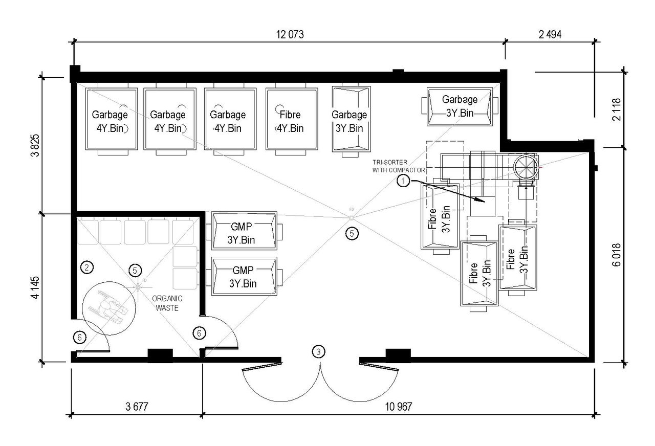 Floor plan for project from page 51 of the file '2026-03-23 - SPA Design Brief - D07-12-25-0073'