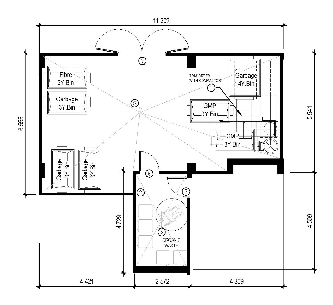 Floor plan for project from page 52 of the file '2026-03-23 - SPA Design Brief - D07-12-25-0073'