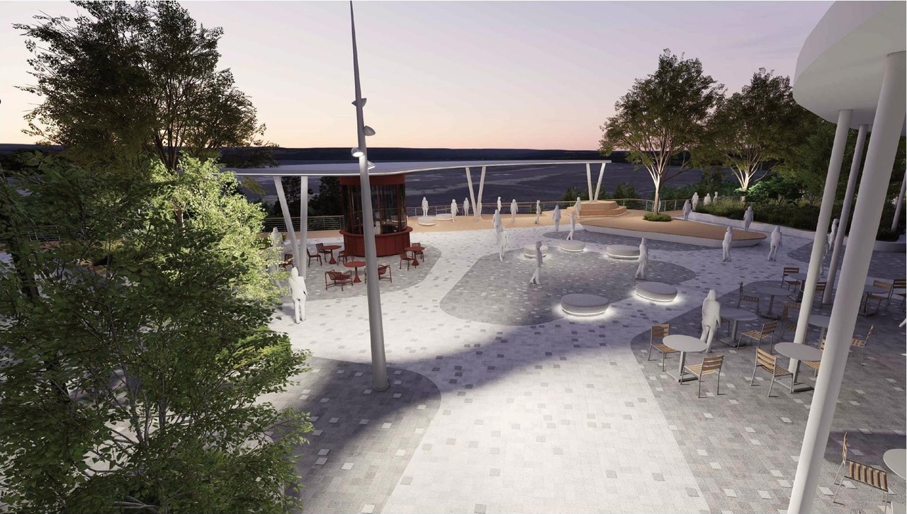 Rendering of building from page 16 of the file '2025-10-07 - Design Brief - D07-12-25-0073'