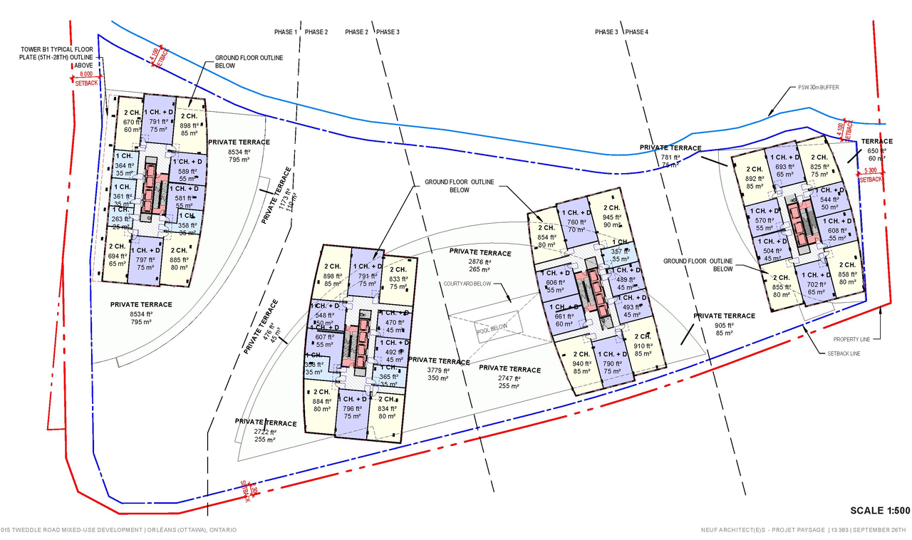 Floor plan for project from page 45 of the file '2025-10-07 - Design Brief - D07-12-25-0073'