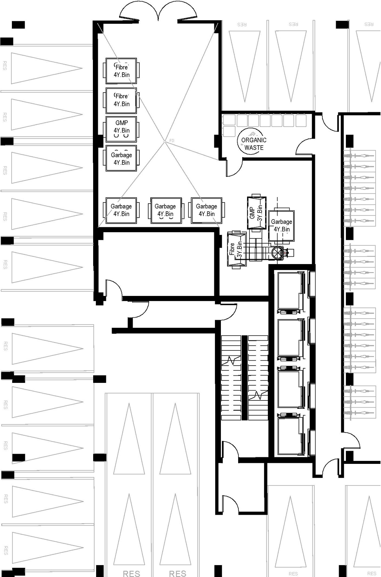 Floor plan for project from page 50 of the file '2025-10-07 - Design Brief - D07-12-25-0073'