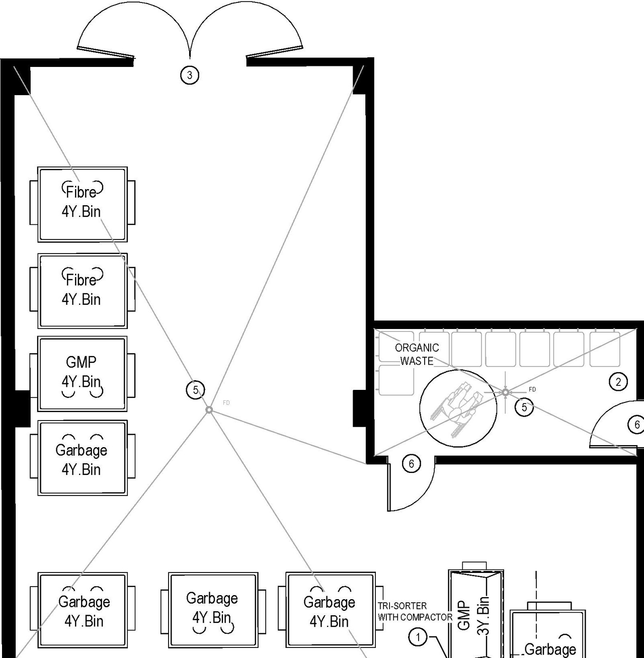 Floor plan for project from page 50 of the file '2025-10-07 - Design Brief - D07-12-25-0073'