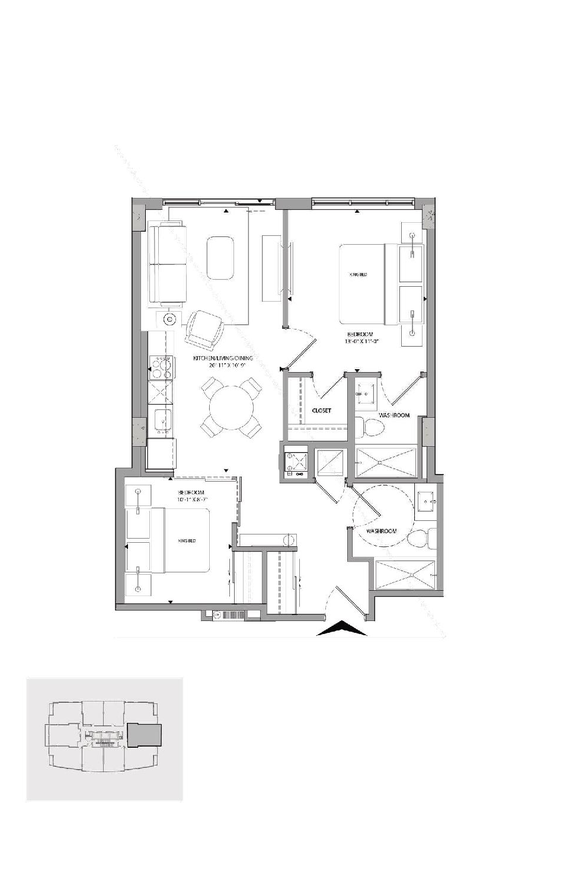 Floor plan for project from page 56 of the file '2025-10-07 - Design Brief - D07-12-25-0073'