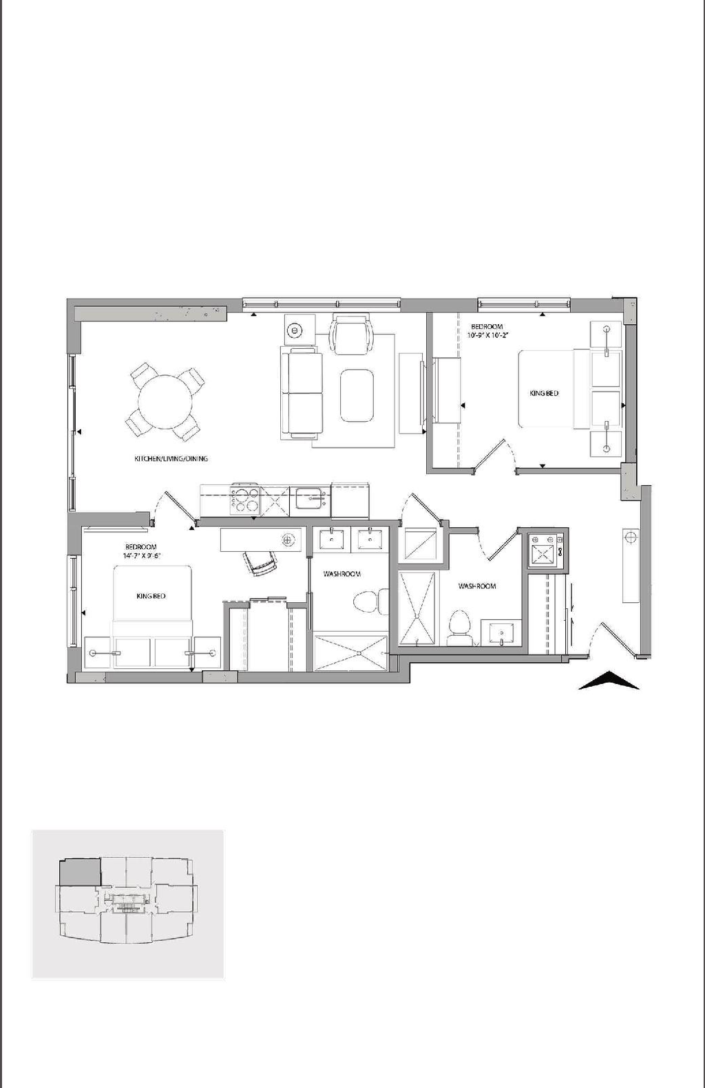 Floor plan for project from page 56 of the file '2025-10-07 - Design Brief - D07-12-25-0073'