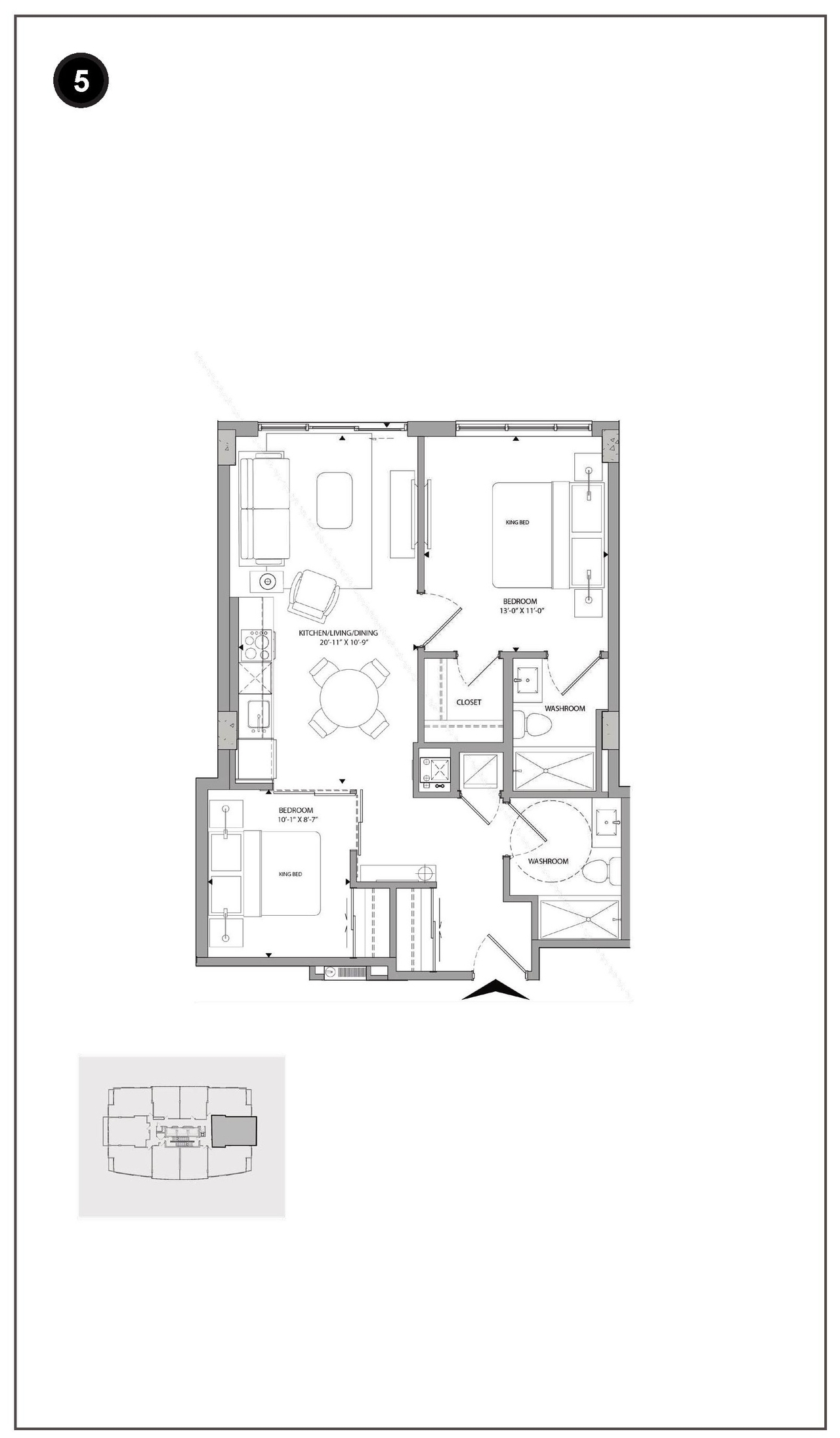 Floor plan for project from page 56 of the file '2025-10-07 - Design Brief - D07-12-25-0073'