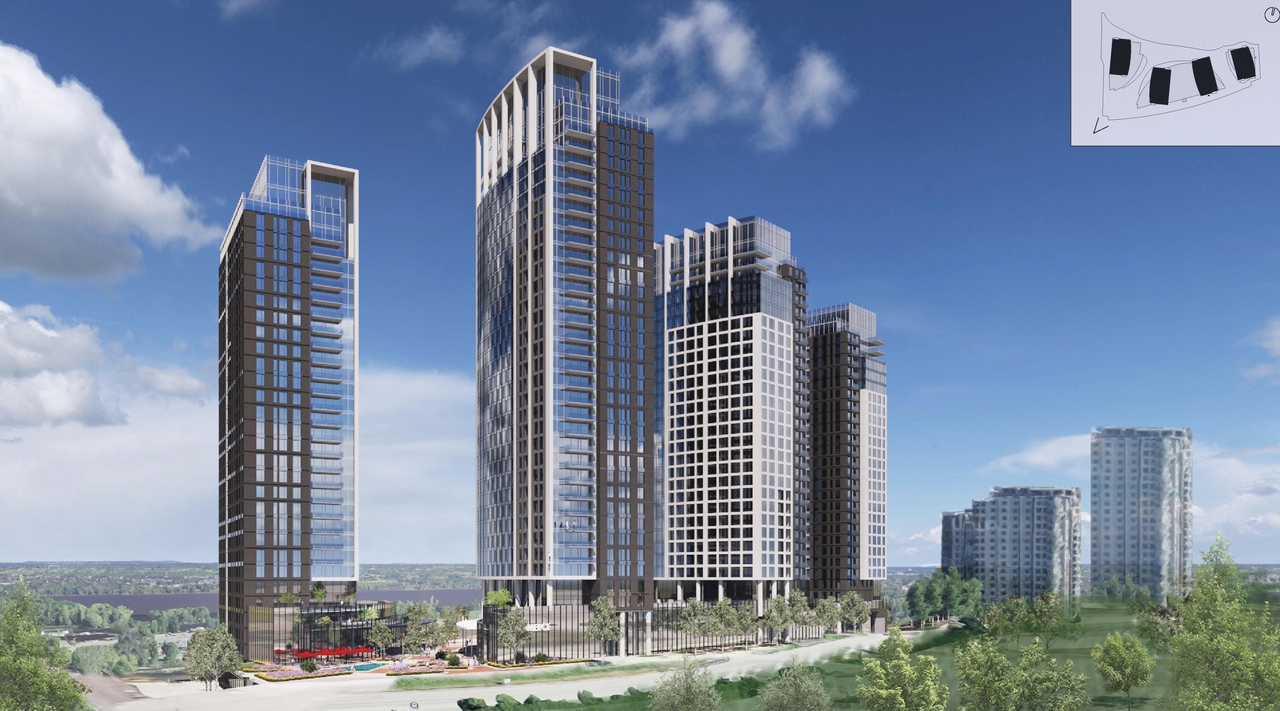 Rendering of building from page 72 of the file '2025-10-07 - Design Brief - D07-12-25-0073'