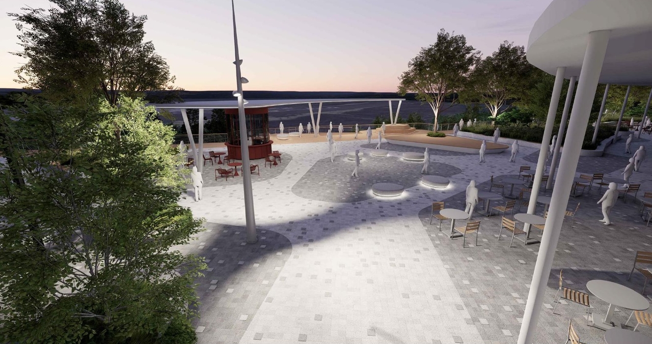 Rendering of building from page 82 of the file '2025-10-07 - Design Brief - D07-12-25-0073'