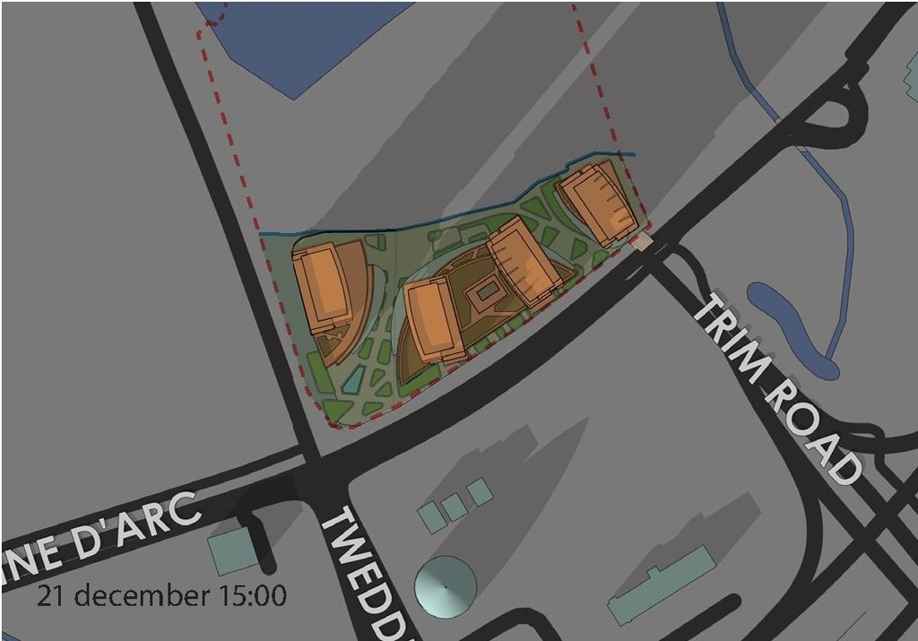 Construction site plan for project from page 87 of the file '2025-10-07 - Design Brief - D07-12-25-0073'
