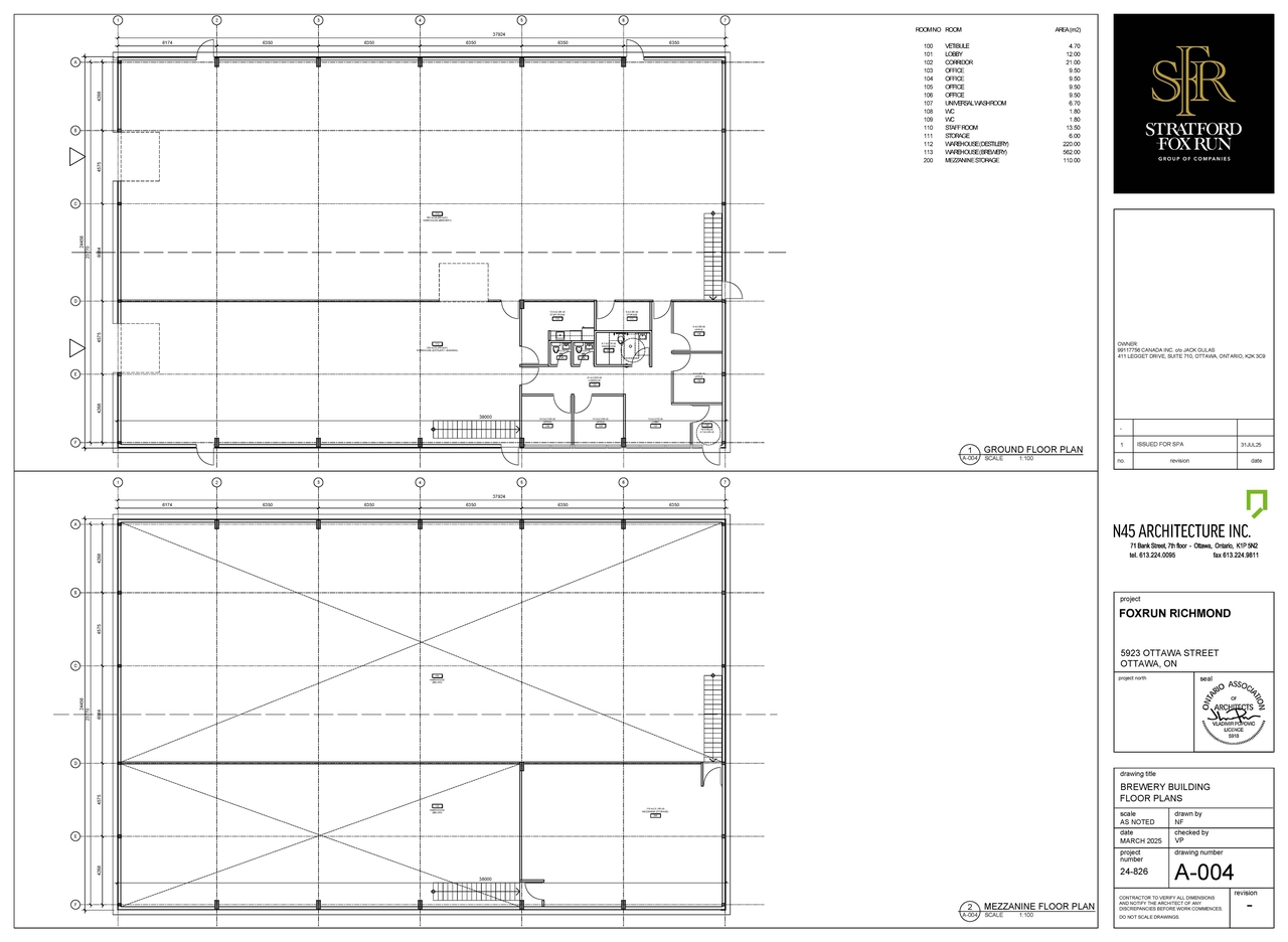 Floor plan for project from page 1 of the file '2025-09-19 - Floor Plans (Building 2) - D07-12-25-0078'