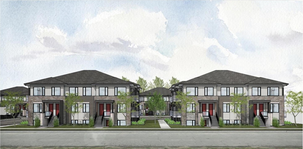 Rendering of building from page 13 of the file '2025-06-17 - Urban Design Brief - D07-12-25-0084'